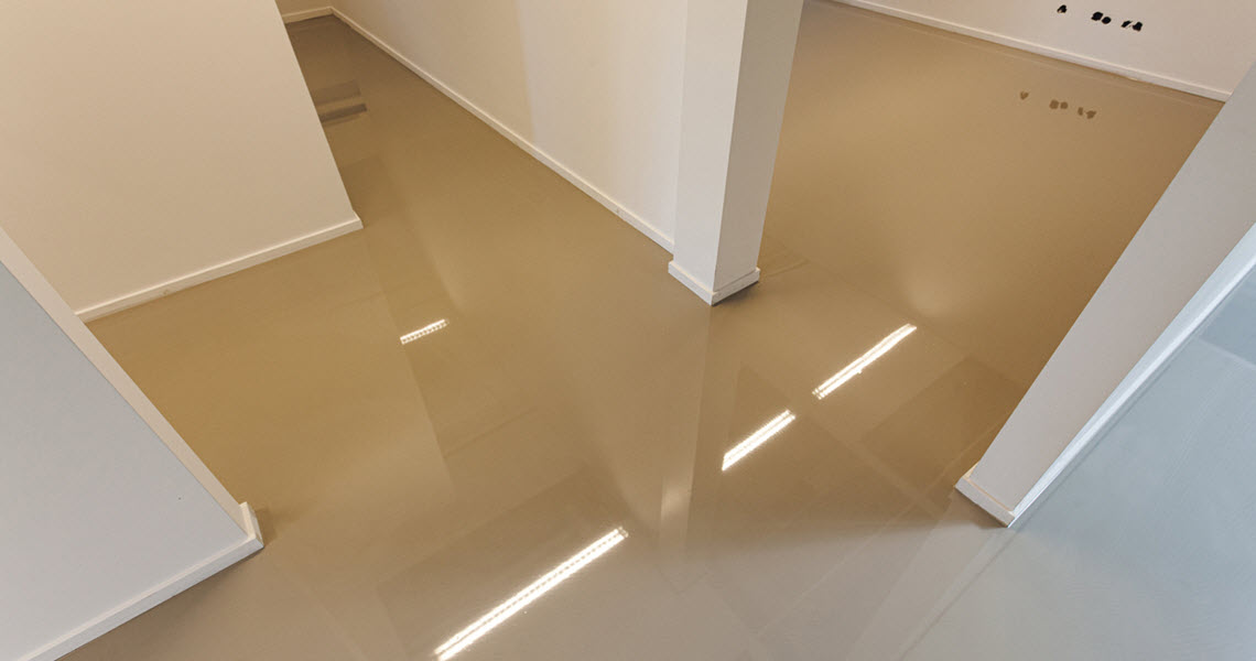 Synthetic Cast Floor Installation