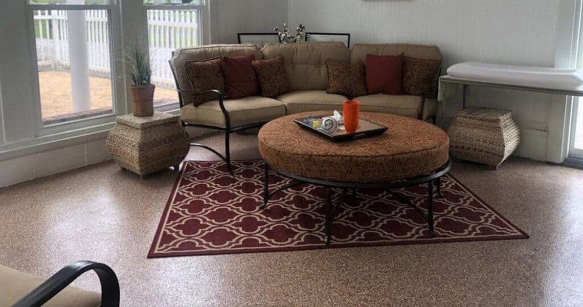 Liquid Minerals Floor Coating for Homes
