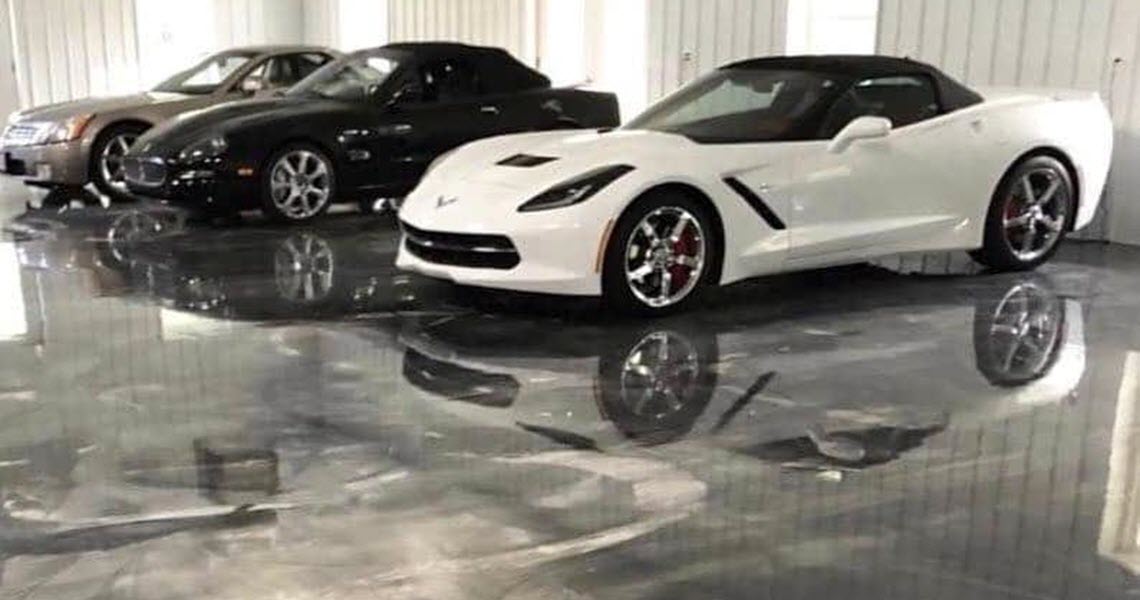 Metallic Garage Floor