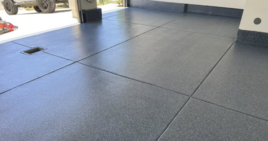 Polished Concrete Garage Flooring