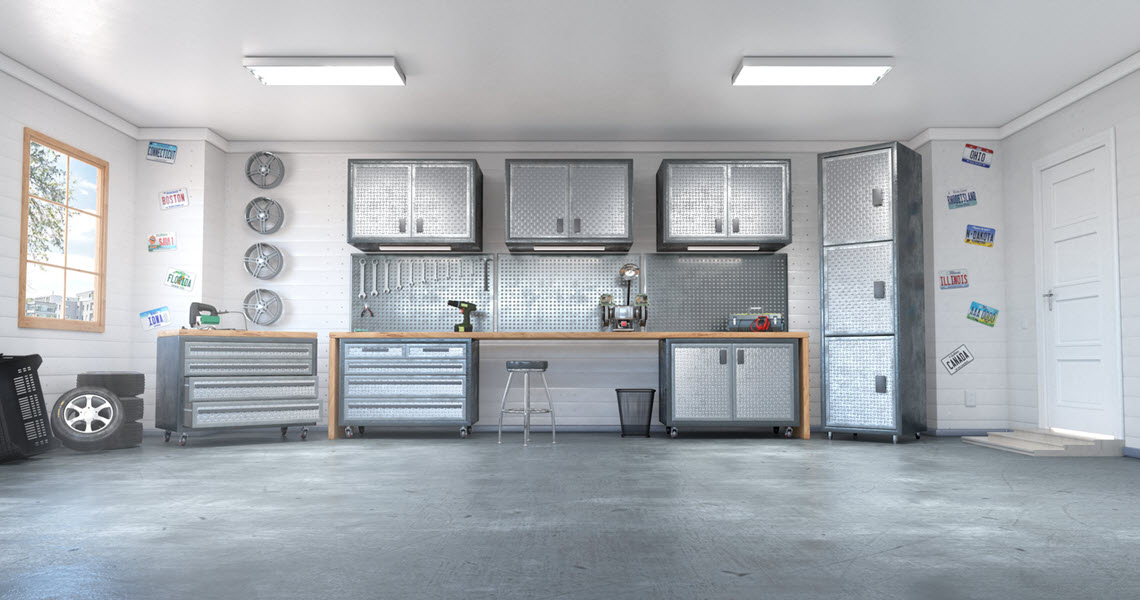 Custom Garage Cabinet