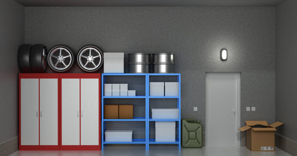 Concealed Garage Cabinets