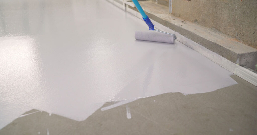 Professional Garage Paint Job