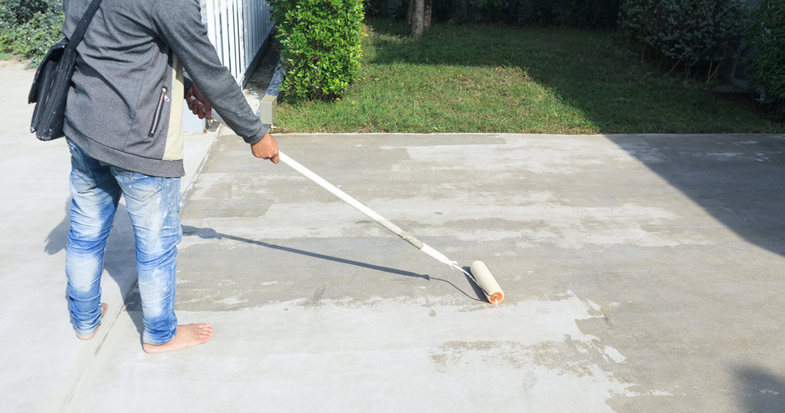 Walkway Concrete Coating