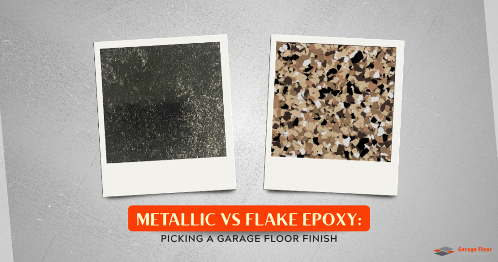 Metallic vs Flake Epoxy Picking a Garage Floor Finish